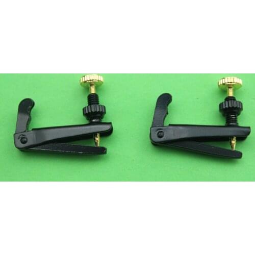30pcs high quality New Brand black violin String fine tuners 3/4-4/4 size violin parts