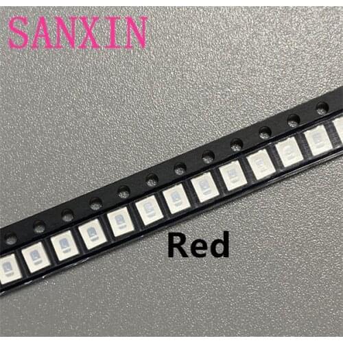 500pcs/lot LED lamp beads red SMD 2835 0.2W Super highlight light-emitting diode