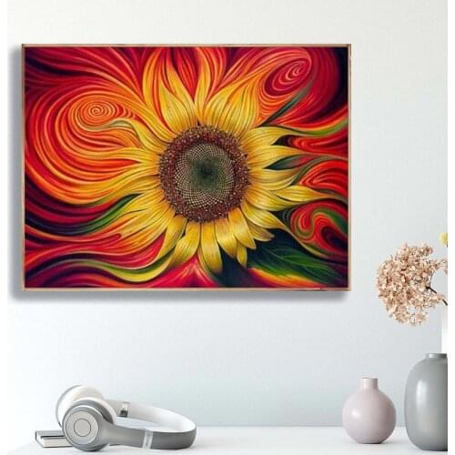 Diamond Embroidery Rose 5D Diamond Painting Cross Stitch rose Flower Scenic Full Square Home Decor Picture Of Rhinestones