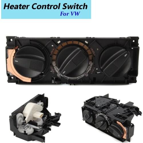 Car air conditioner heater control switch panel climate control knobfor Volkswagen VW Jetta Golf mk3 Vento Eurovan
