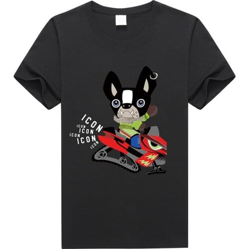 DSQICOND2 Cotton Men Tees Short Sleeves T-Shirts ICON print black women casual cool summer t-shirt women short sleeve Tshirt