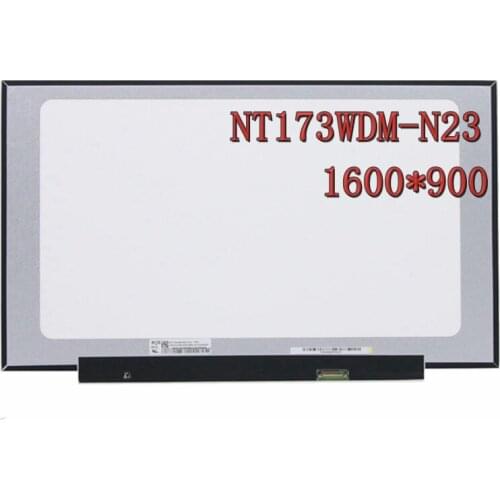 Lenovo deaPad 3-17ARE05 81W2 81W5 81WC 17.3 LCD screen LED touch screen digitizer screen panel 1600*900 NT173WDM-N23 V8 5D10W465