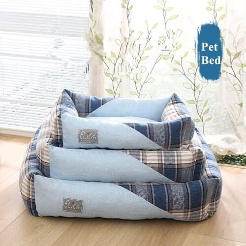 Pet Pet Bed for Cats Small Medium Dogs Breathable Dog House Washable House Mats Puppy Sofa Kennel Pet Products