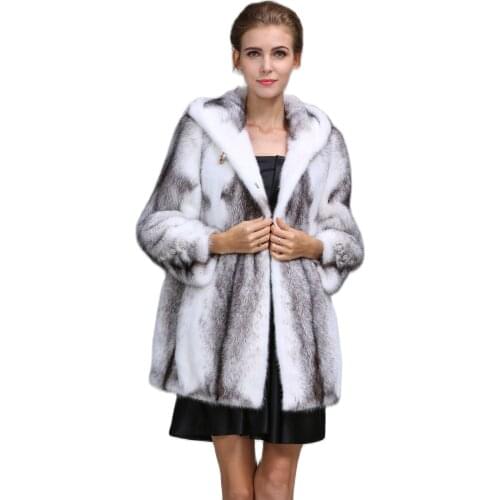 Mhmkro Black Fur Coats