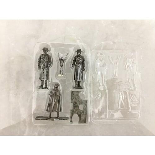 Small co-friendly pvc plastic simulation model toy Capture aliens