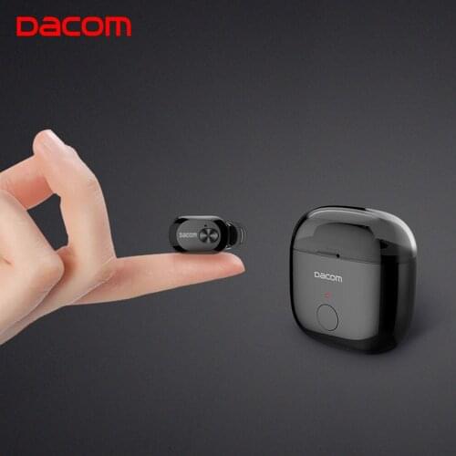 Dacom K6P new product mini smart wireless bluetooth earbud headset headset with microphone ultra-small sports hook earplugs