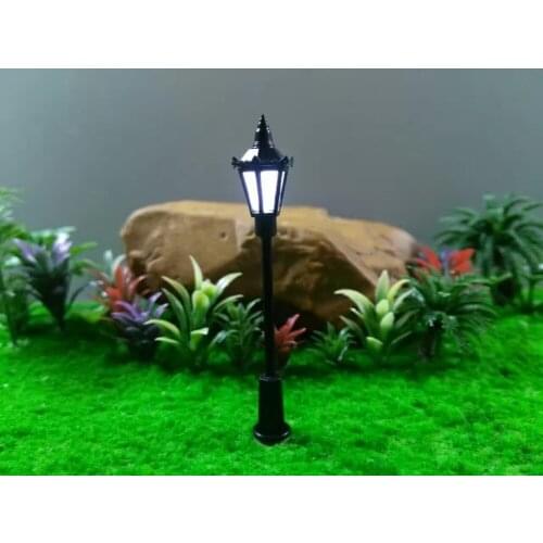 Hexagon garden light meters