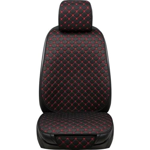Universal 1PCS Car Seat Cover Cushion Non-slip for Audi A1 8X A2 A3 A4 A5 A6 Car Seat Cover Flax Auto Accessories