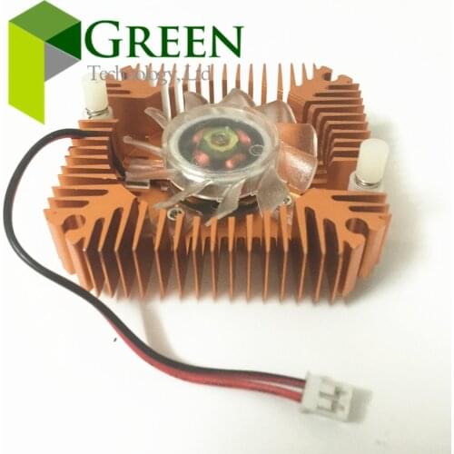 8pcs New DC12V 0.1A 55mm BGA fan Graphics Card Fan Bridge chips fan with Heat sink Cooler cooling Fan 2pin