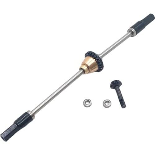 Rear Axle Diff for WPL D12 RC Crawler Climbing Car Truck Parts Replacement