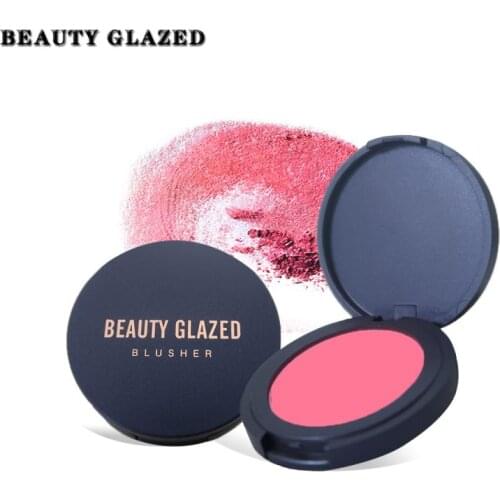 10 Colors Blush Rouge Powder Cake Natural Long Lasting Whitening Concealer Foundation Pearlescent Matte Oil Control Blush TSLM1