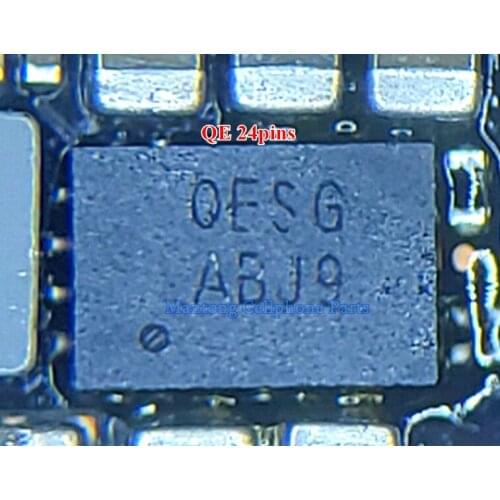 2pcs-10pcs mark QE Charger IC For Huawei V40 USB Charging USB Switch Chip QESG ABJ9 24 Pins