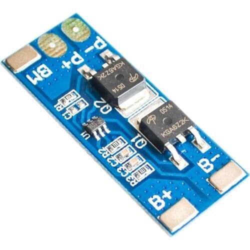 2 series 7.4V lithium battery protection board 8A working current 15A current limit/Overcharge discharge protection