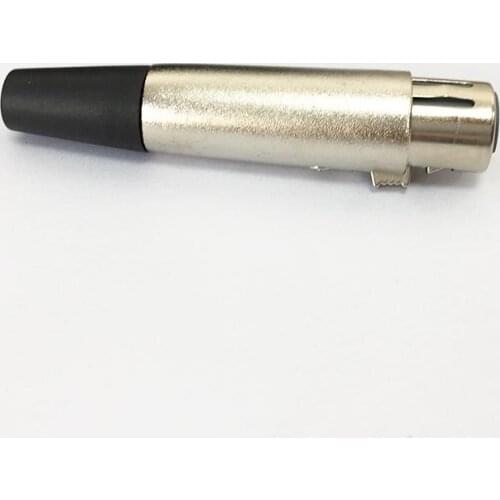 Cannon XLR female connector 5-core audio plug