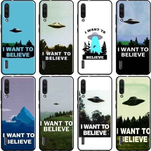 I want to believe UFO Case For Xiaomi Mi 10T Pro 9T Mi Note 10 Lite Mi 11 9 Coque For POCO X3 F2 Pro M3 Case