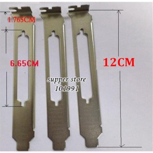 DEBROGLIE 100PCS Computer PCI Slot baffle Full Height serial port Bracket for DB15 DB37 DB44 DB62