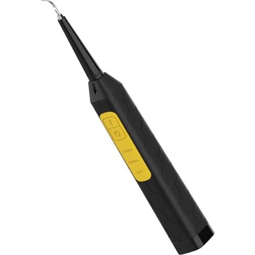 Electric High-Frequency Vibration Tartar Scraper Remover for Dental Calculus, Tooth Stains, Plaque Removal, 3 Adjustable Modes