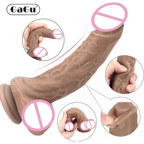 GaGu Huge Realistic Dildo for Women With Suction Cup Artificial Big Penis Dick Masturbator Erotic G Point Adult Sex Toys Product