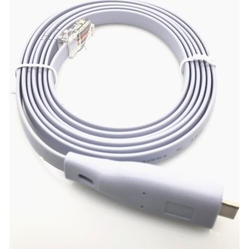 6ft ftdi usb type c rs232 to rj45 adapter cable FOR cisco huawei h3c juniper router console cable type c