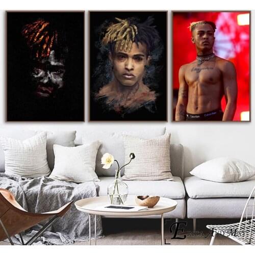 Xxxtentacion Jahseh Dwayne Onfroy Canvas Painting Posters And Prints Wall Art Picture Vintage Art Decorative Home Decor Plakat