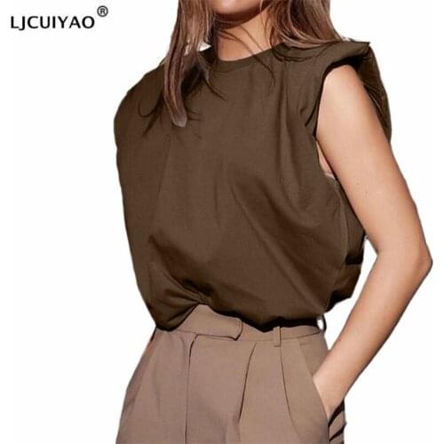LJCUIYAO Women's Plain T-shirts