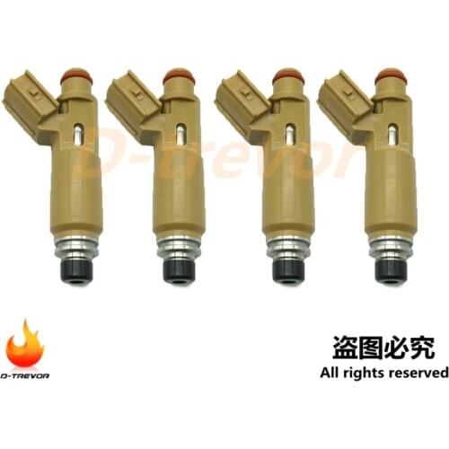 Set of 4 Fuel Injectors 23250-22020 23209-22020 For Toyota Corolla Avensis Celica Rav4 1.8LTR