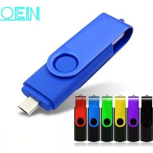 New USB flash drive 128GB OTG 2+1 high Speed drive 64GB 32GB 16GB 8GB pen drive 4GB storage Micro USB Stick For Type-c phone