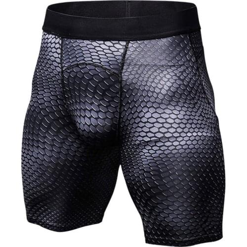 Casual Shorts Men Compression Tights Quick Dry Fitness Shorts Running Gym Sportswear Pants