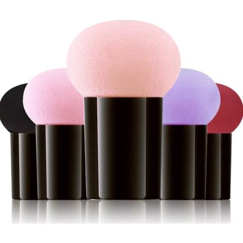 Professional Makeup Puff Foundation Powder Liquid Cream Sponge Smooth Mushroom Shape Cosmetic Puff Sponge Beauty Tools Gifts