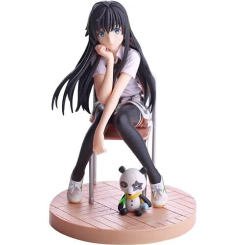 Japanese Anime Kotobukiya Yukoshita Yukino Chair Computer Car Figure Model Decoration Peripheral COSPLAY Dolls