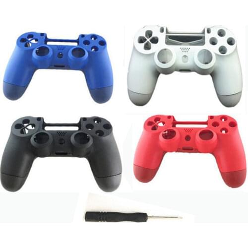 Matte Housing Shell Front Back Case Cover Replacement For Sony Dualshock 4 PS4 Pro Controller JDS-040