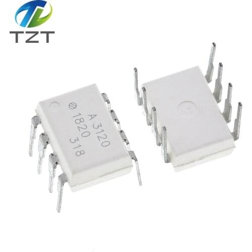 10PCS HCPL3120 DIP8 HCPL-3120 DIP A3120 A 3120 DIP-8
