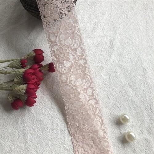 5.5cm S1051 lace ribbon handicrafts embroidered net lace trim fabric ribbon for wedding decorations diy sewing lace fabric