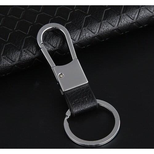 Genuine leather car keychain key ring waist hanging key chain key holder high quality sleutelhanger chaveiro llaveros hombre
