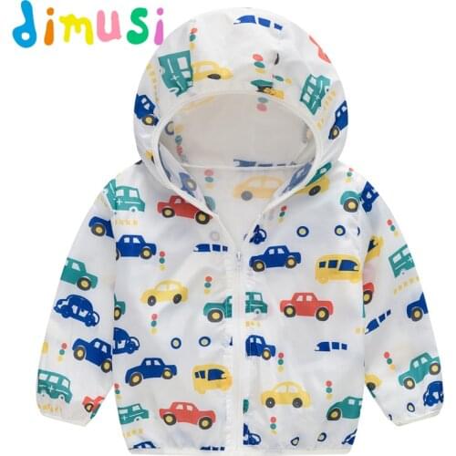 DIMUSI Summer Boys Skin Jackets For Baby Girls Sunscreen Jackets Children Kids Outerwear Anti-UV Windbreaker Coats Clothing 8Y