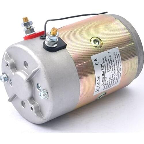 Hydraulic 24V 2200W DC Motor For Tail gate hydraulic power unit