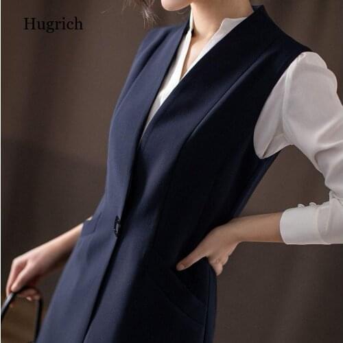 Женские классические жилеты Hugrich China At AliExpress