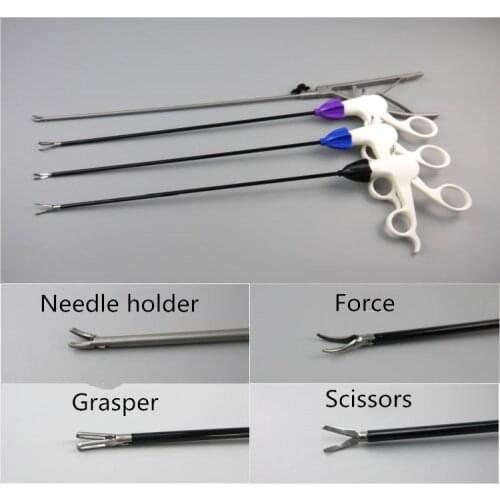New Instrument for laparoscope training ,forceps,Scissors,grasper,needle holder
