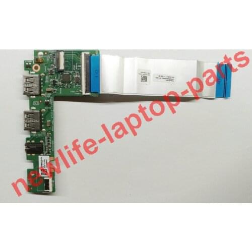 NEW original 3CNK2 for DELL Inspiron 11 3168 Audio Jack Dual USB Board with Cable MH4F6 0MH4F6 G7D57 test good free shipping