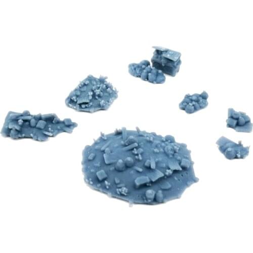 Outland Models Railway Scenery Accessory Street Trash Pile Set 1:160 N Scale