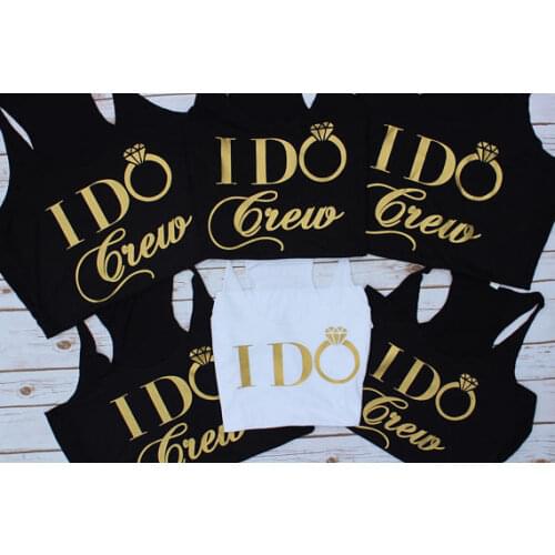 Personalized gold Drunk Bride to Be wedding Bride bridesmaind t shirts Bachelorette tanks tops bridal party favors gifts