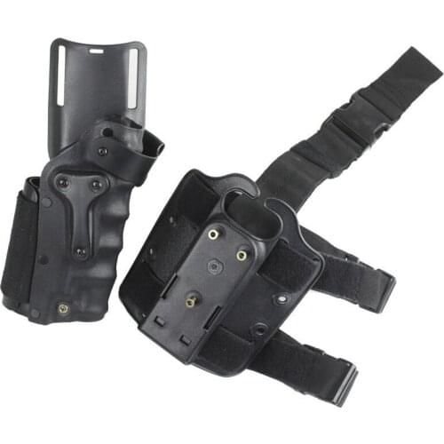By DHL 50pcs Tactical Hunting Pistol holster 3280 Style Thigh Leg Holster for G17 1911 M9 92