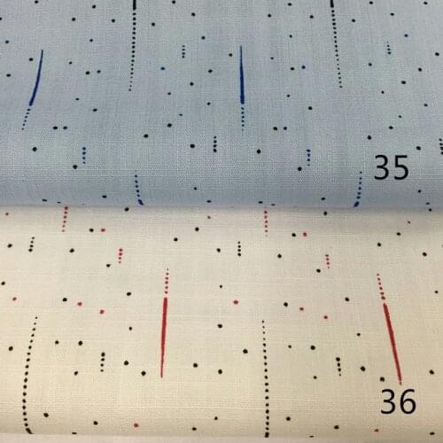 Casual shirt folk style cushion manual DIY material of spring and autumn of men and womens cotton shirt fabric cloth