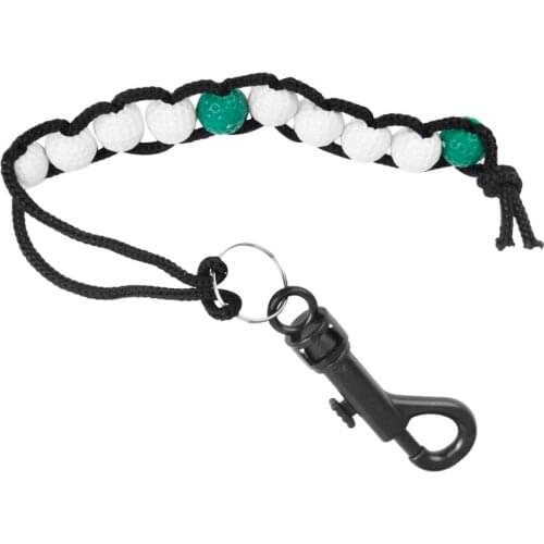 Golf Stroke BEAD Beaded Score Counter Club Scoring Keeper Nylon Rope Bracelet