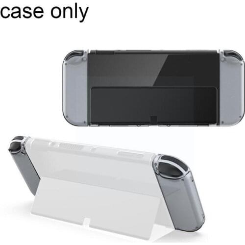 Game Console Protective Cover For Switch Oled Case Clear Transparent Frame Accessories Protector Shell Game Soft TPU Consol G6Y2