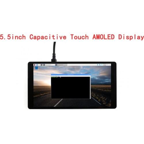5.5 inch 1080×1920 AMOLED LCD Capacitive Touch Screen Display for Raspberry Pi 3 Model B B+ 3B Plus 4 4B Jetson Nano Accessories