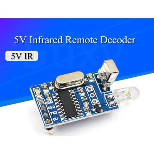 5V IR Infrared Remote Decoder Encoding Transmitter Receiver Wireless Module Quality in Stock