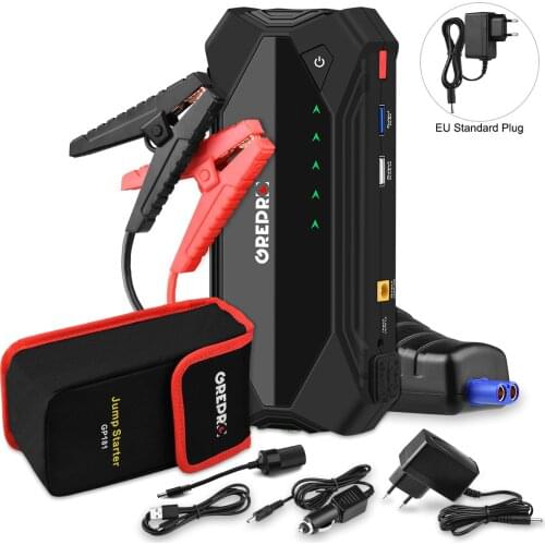 20000mAh Car Jump Starter 1500A Vehicle Emergency Battery Auto buster Battery Car Booster Starter starting device Power Bank