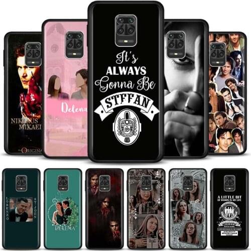 The Vampire Diaries Salvatore Fundas For Xiaomi Redmi Note 10 9 9s 9t 8 8t 7 Pro Shell for REDMI K40 K30 K20 9 Prime 9i 7a Cases