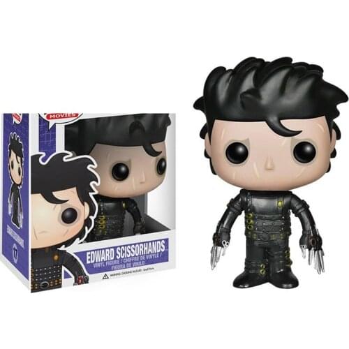 Edward Scissorhands 17# Vinyl Action Figures Limited Edition Collection Model 10cm Toys for Children Birthday Gift